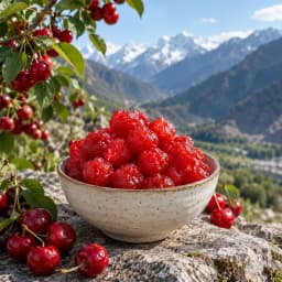 Dry Red Cherries – Directly From Gilgit product photo 2