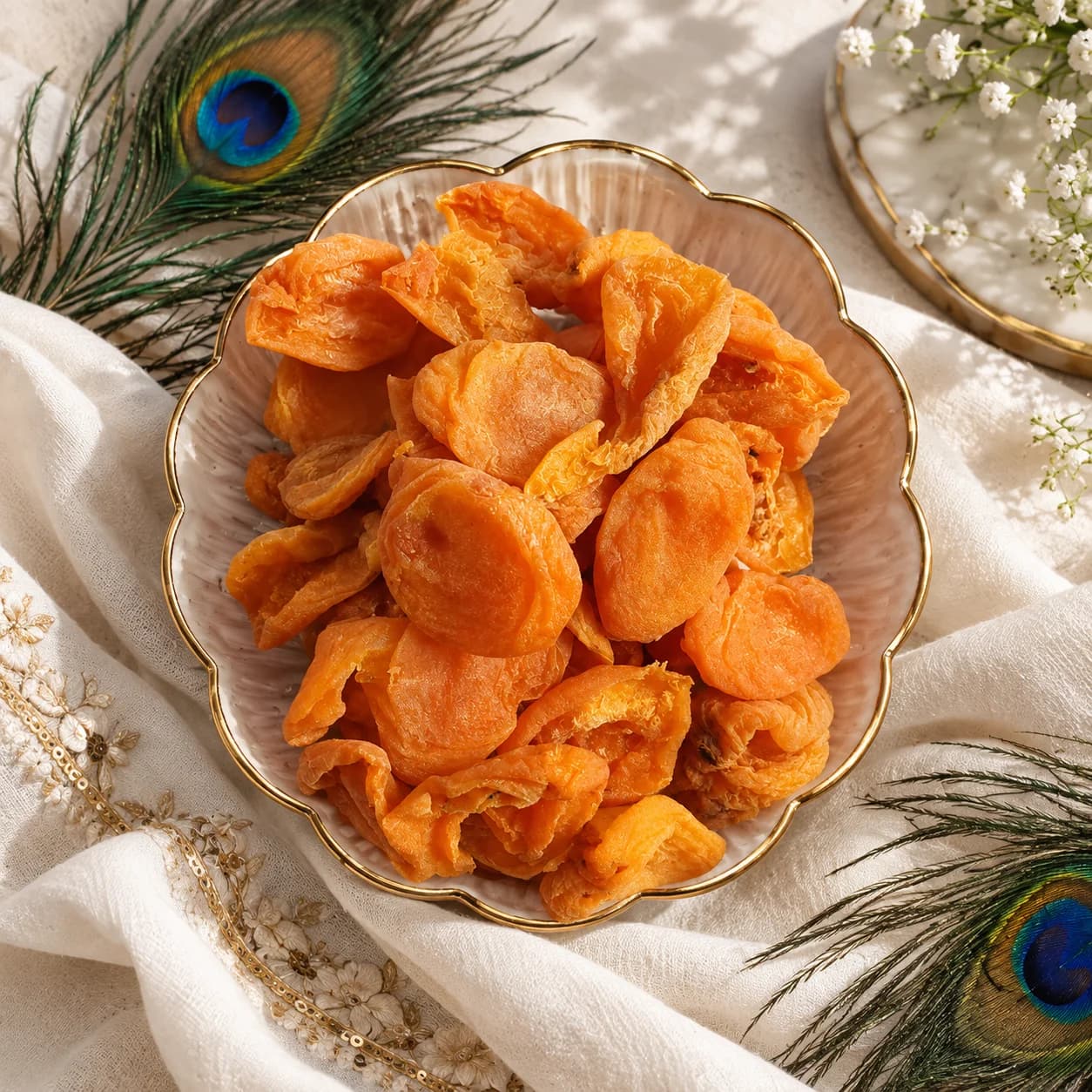 Sulphured Dry Apricots (Khubani) – Fresh from Gilgit product photo 1