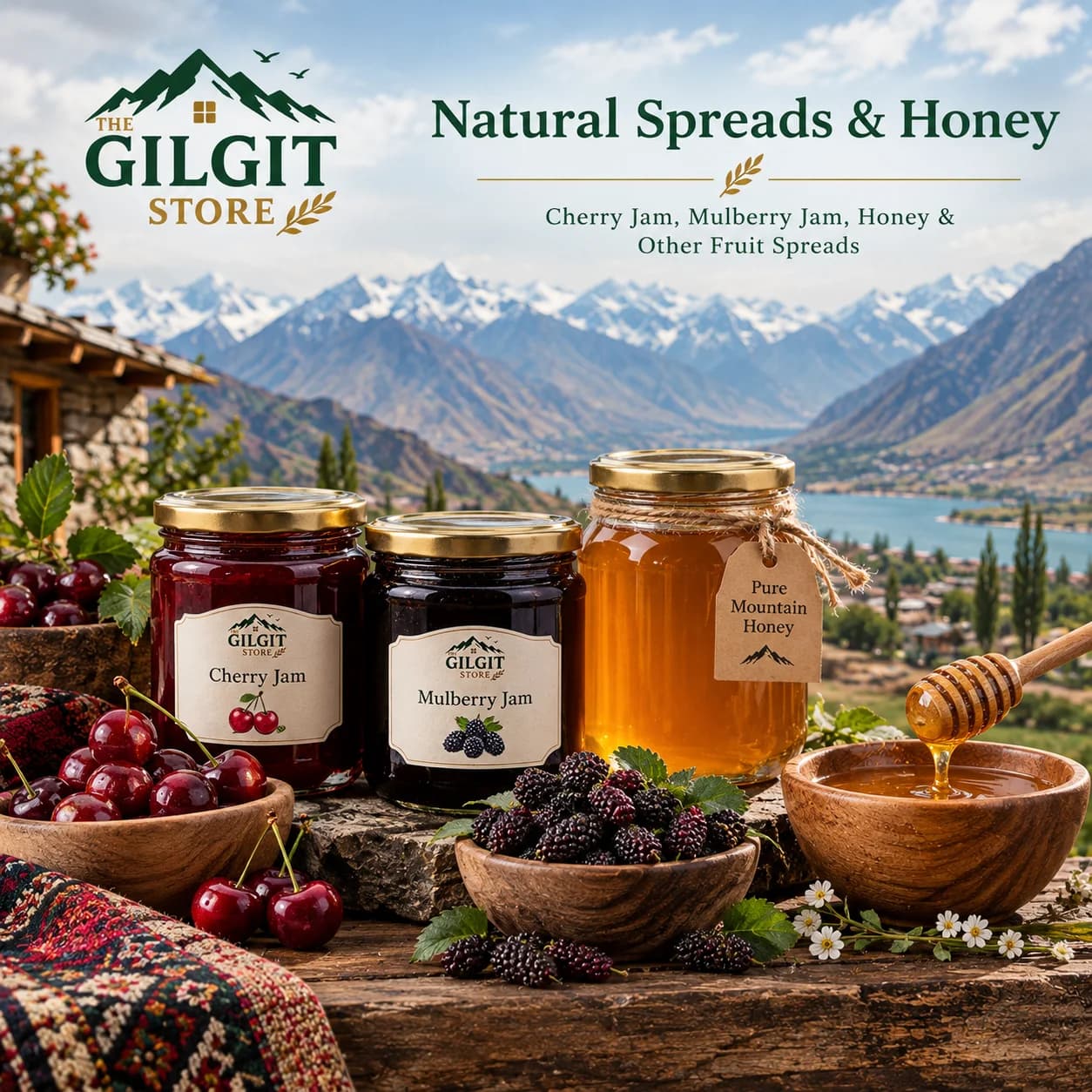 Natural Spreads & Honey